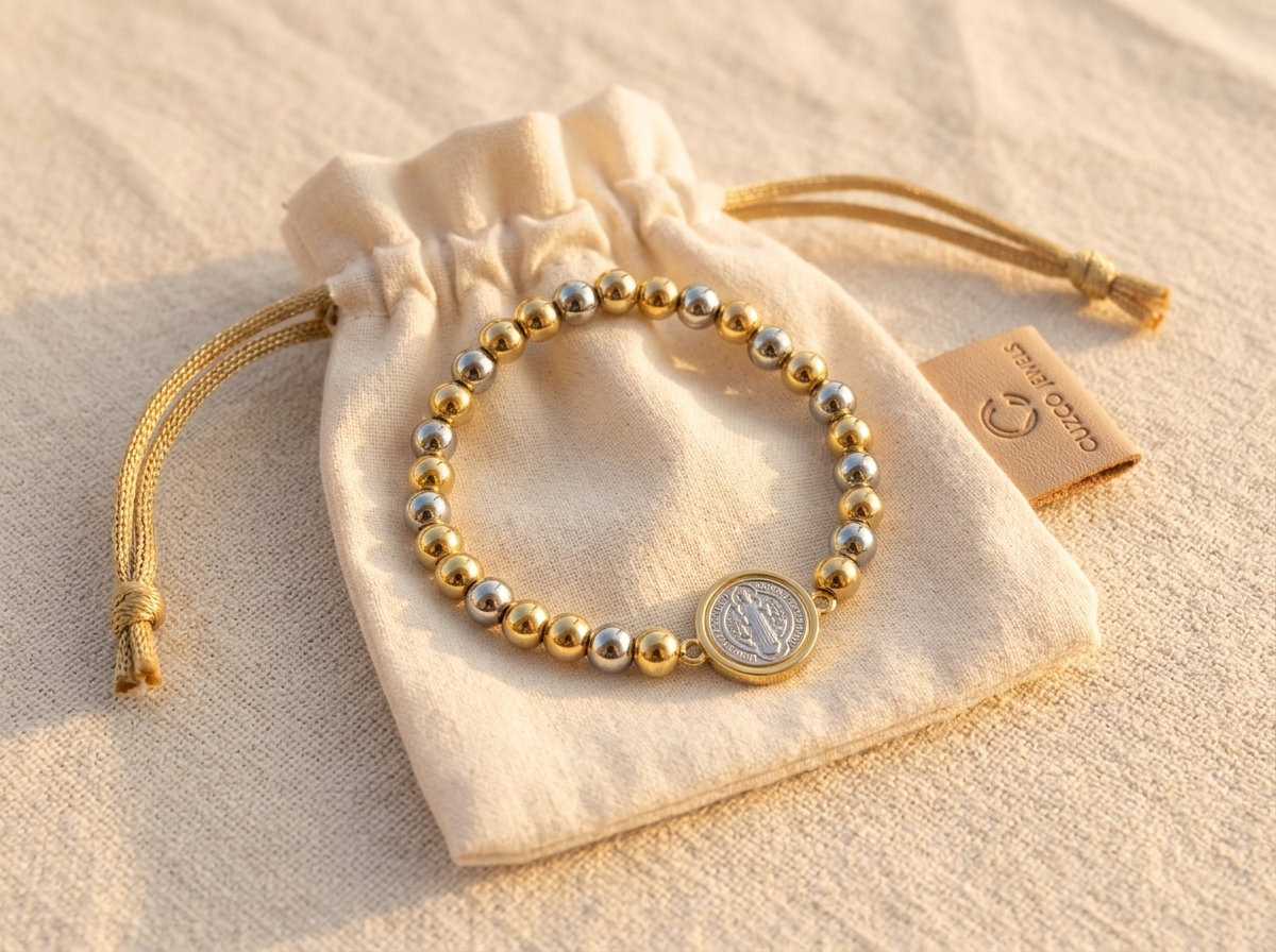 Saint Benedict Bicolor Bracelet