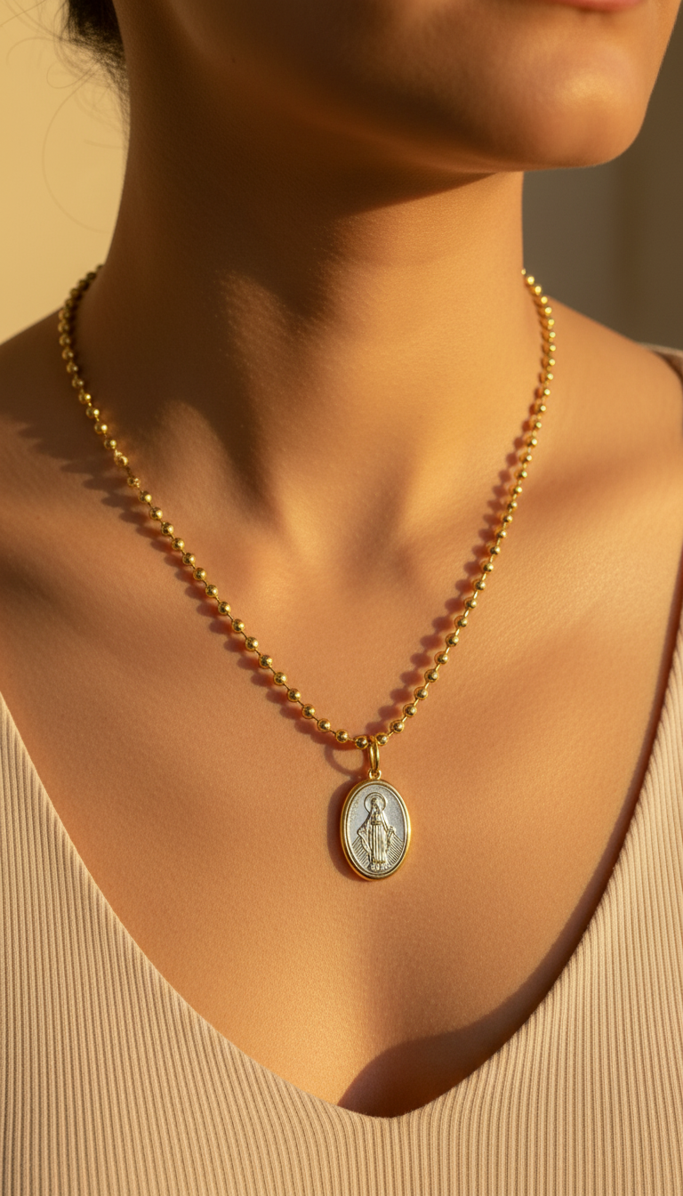 Miraculous Medal Necklace